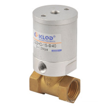 Ningbo Kailing double acting fluid air control valve Q22HD 15 for air, water, oil, liquefied gas, etc.